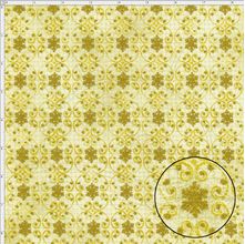 Tecido Estampado para Patchwork - 27510 Natal Dourado Cor 01 (0,50x1,40)