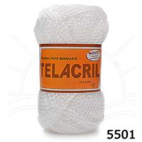 Linha Telacril 40g 5501 - branco