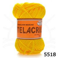 Linha Telacril 40g 5518 - amarelo ouro