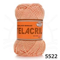 Linha Telacril 40g 5522 - cenoura