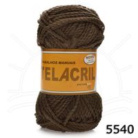 Linha Telacril 40g 5540 - marrom café