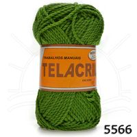 Linha Telacril 40g 5566 - verde taiti