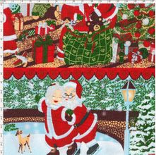 Tecido Estampado para Patchwork - Natal 22643/01 (0,60x1,40)