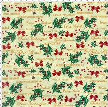 Tecido Estampado para Patchwork - Natal 293890 Cor 210 (0,50x1,40)