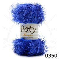 Fio Poty 100g 0350 - azul royal
