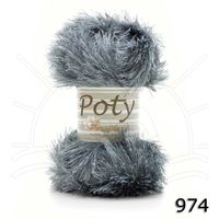 Fio Poty 100g 0974 - cinza