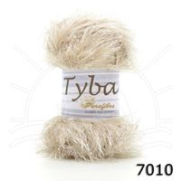 Fio Tyba 100g 7010 - creme/branco