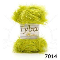 Fio Tyba 100g 7014 - verde/amarelo cítrico