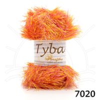 Fio Tyba 100g 7020 - rosa/amarelo