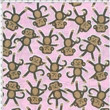 Tecido Estampado para Patchwork - 17247 Monkeys 02 (0,50x1,40)