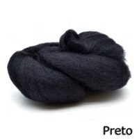 Lã Merino para Feltragem 15g - Oriental Preto