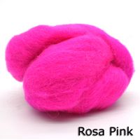 Lã Merino para Feltragem 15g - Oriental Rosa pink