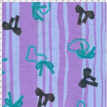 Tecido Estampado para Patchwork - Princesas e Caveiras 74411 (0,50x1,40)