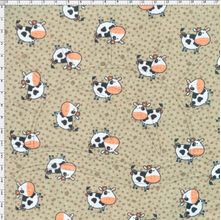 Tecido Estampado para Patchwork - 20592 Vaquinha 2A Cor 03 (0,50x1,40)