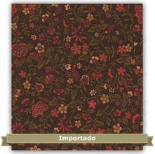 Tecido Estampado para Patchwork - Floral Let Caqui Cor 03 (0,50x1,10)