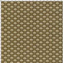 Tecido Estampado para Patchwork - Mosquitinho Tabaco T03907 (0,50x1,40)