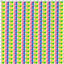 Tecido Estampado para Patchwork - RB037 Floral Geom. Coloridas F. Branco Cor 01 (0,50x1,40)