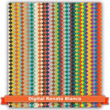 Tecido Estampado para Patchwork - Renata Blanco Imagine (0,50x1,40)