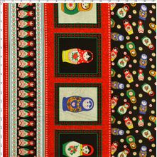 Tecido Estampado para Patchwork - 17882 Matryoshka Cor 001 (0,60x1,40)