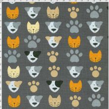 Tecido Estampado para Patchwork - My Pets 005-24302 (0,50x1,40)