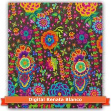 Tecido Estampado para Patchwork - Renata Blanco Enjoei (0,50x1,40)