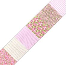 Tecido Estampado para Patchwork - Barras 1 Rosa (0,50x1,40)