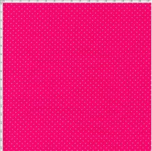 Tecido Estampado Para Patchwork - Composê Poá Pink Cor 1598 (0,50X1,40)