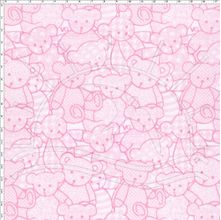 Tecido Estampado para Patchwork - VG015 Henrique Rosa Cor 03 (0,50x1,40)