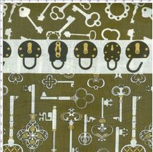 Tecido Estampado para Patchwork - 16847 Chaves Cor 01 (0,50x1,40)