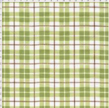 Tecido Estampado para Patchwork - 60371 Xadrez Verde Cor 03 (0,50x1,40)