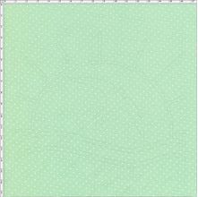 Tecido Estampado Para Patchwork - Composê Poá Verde Sálvia Cor 1592 (0,50X1,40)