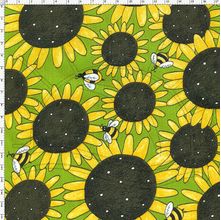 Tecido Estampado para Patchwork - DB033 Large Blooms Toss Cor 01 (0,50x1,40)