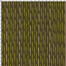 Tecido Estampado para Patchwork - DB098 Cat Scratches - Green C03 (0,50x1,40)