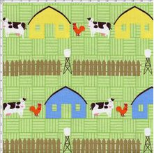 Tecido Estampado para Patchwork - Fazendinha Cor 26524 (0,50x1,40)