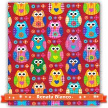 Tecido Estampado para Patchwork - Renata Blanco Lutsi (0,50x1,40)