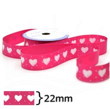 Fita de Cetim Love ECF 005S cor 101 - 22 mm