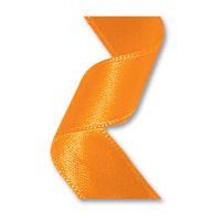 Fita de Cetim nº 01 7mm com 100 metros - Najar 40 - laranja fluorescente*