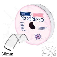Fita Voal com Prata nº09 38mm