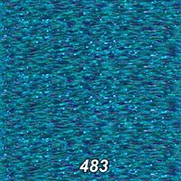 Linha Gutermann Creativ Metalic 50m 483 - azul turquesa