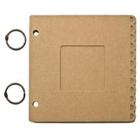 Álbum Kraft 20 x 15cm Coleção Vintage Toke e Crie Borda renda