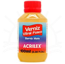 Verniz Vitral Fosco Acrilex 100ml