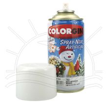 Spray ColorGin Neve Artificial Branco - 300ml
