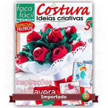 Revista Faça Fácil Costura com Ideias Criativas nº05