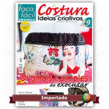 Revista Faça Fácil Costura com Ideias Criativas nº29