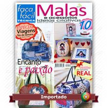 Revista Faça Fácil Malas e Acessórios com Ideias Criativas nº10