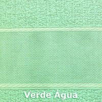 Toalha de Lavabo Lovelle para Bordar - Estilotex 105 - verde água