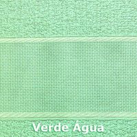 Toalha de Lavabo Lovelle para Bordar - Estilotex 105 - verde água