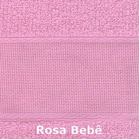 Toalha de Lavabo Lovelle para Bordar - Estilotex 108 - rosa bebê