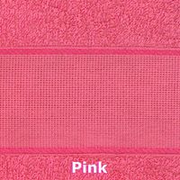 Toalha de Lavabo Lovelle para Bordar - Estilotex 147 - pink