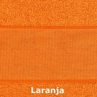 Toalha de Lavabo Lovelle para Bordar - Estilotex 148 - laranja